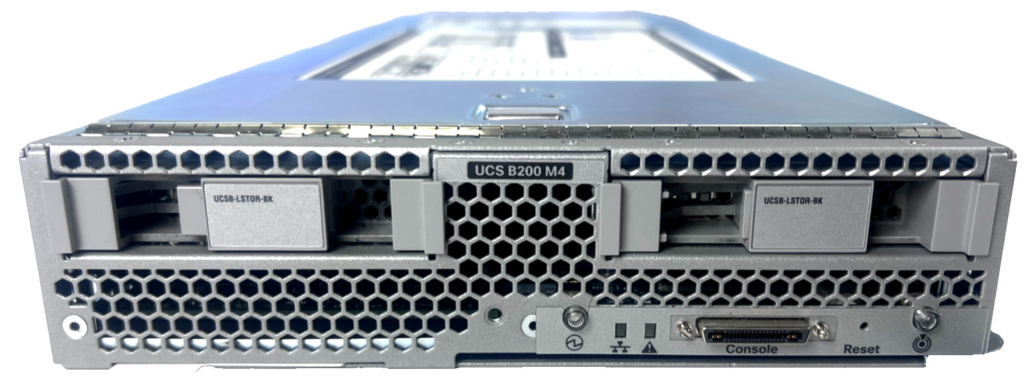 Cisco UCSB-B200-M4 UCS B200 M4 Series Blade Server, Dual E5-2683v3, 0GB, 40G MLO