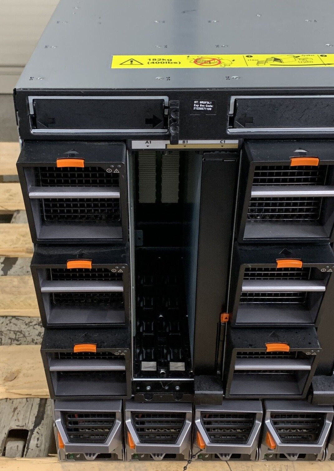 Dell PowerEdge M1000E 16x Slots Blade Server W/ 6x Power Supplies