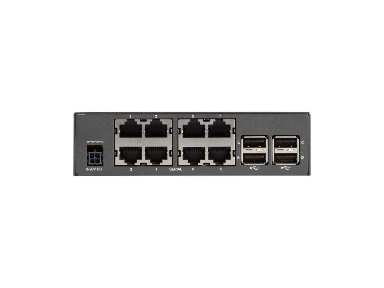 Black Box Network Services LES1608A Console Server – 8 Port