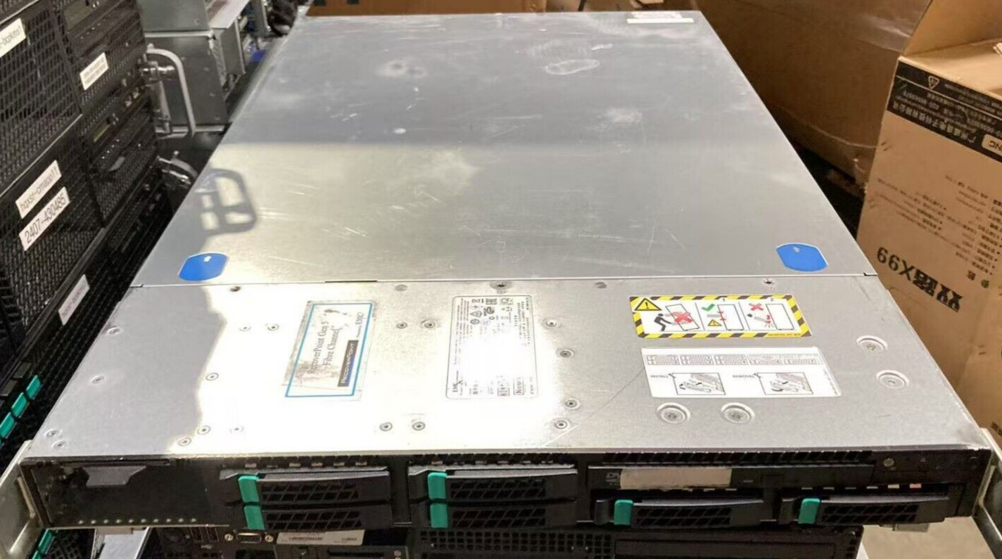EMC Recoverpoint Gen 5 Server KYBFP Barebones Chassis w/ 2x Xeon E5-2620 2x 750W