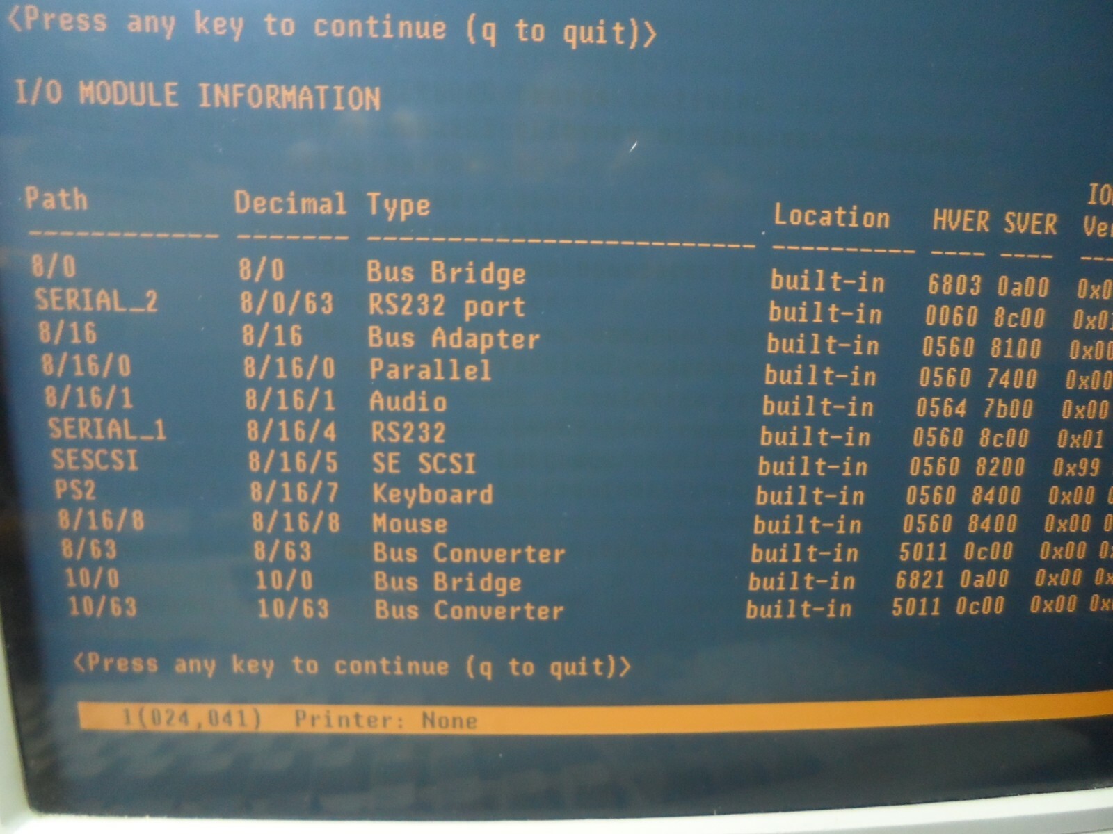 HP VISUALIZE A4988A A4125A C360 Workstation 367MHz 1GB Mem A4553A FX4 Sold AS-IS