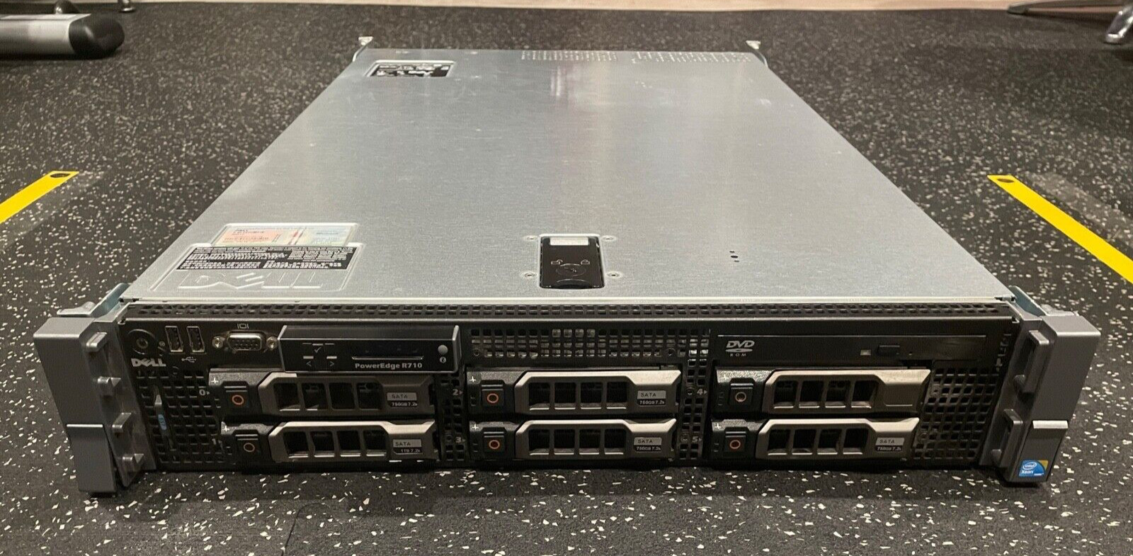 Dell PowerEdge R710 Intel Xeon E5520 @2.26GHz 16GB RAM 4 1TB HDD PERC6/i W2008R2