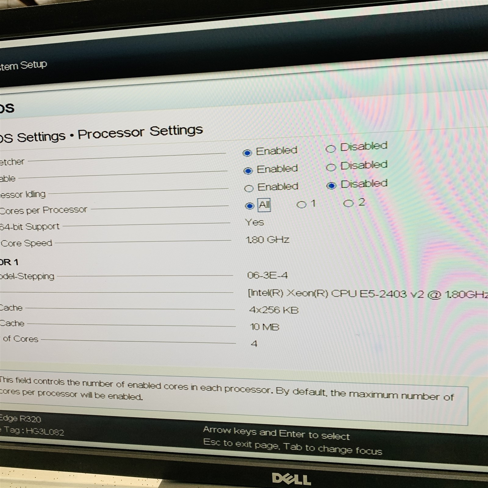 Dell PowerEdge R320 8-SFF E5-2403 v2 1.8GHz 16GB RAM H310 Mini iDrac Ent Server