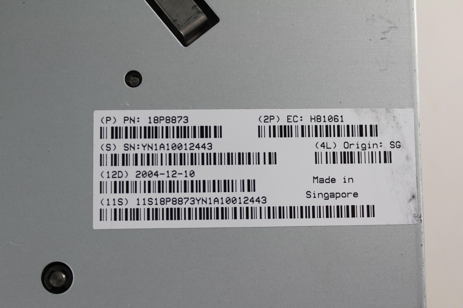 IBM 3592/J1A Enterprise Tape Drive Model J1A 18P8919 18P7695 18P8813 18P8873