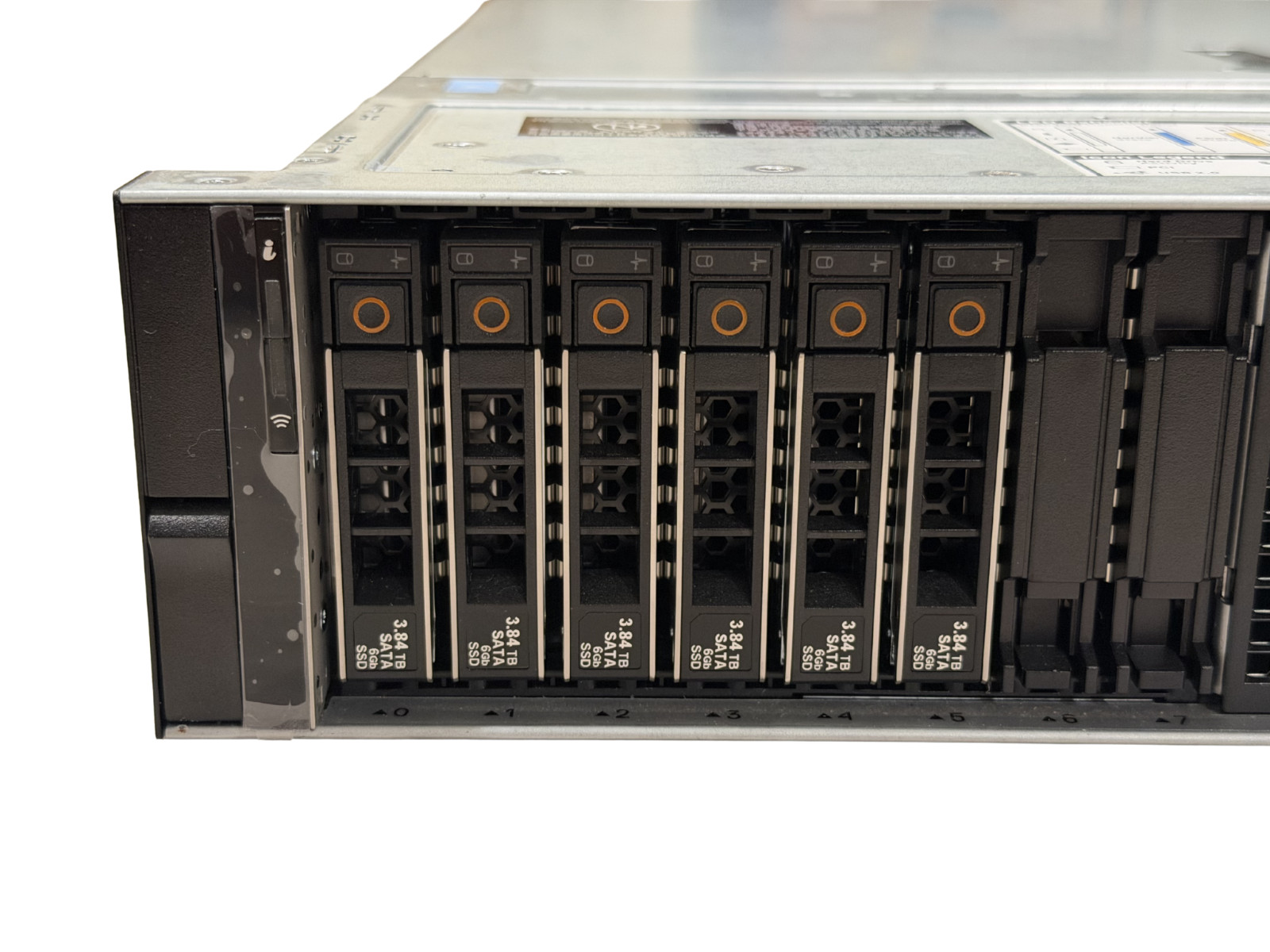 Dell PowerEdge R740 2x 20C Gold 6242R 3.1GHz 384GB RAM 6x 3.84TB SATA+8TB P4500