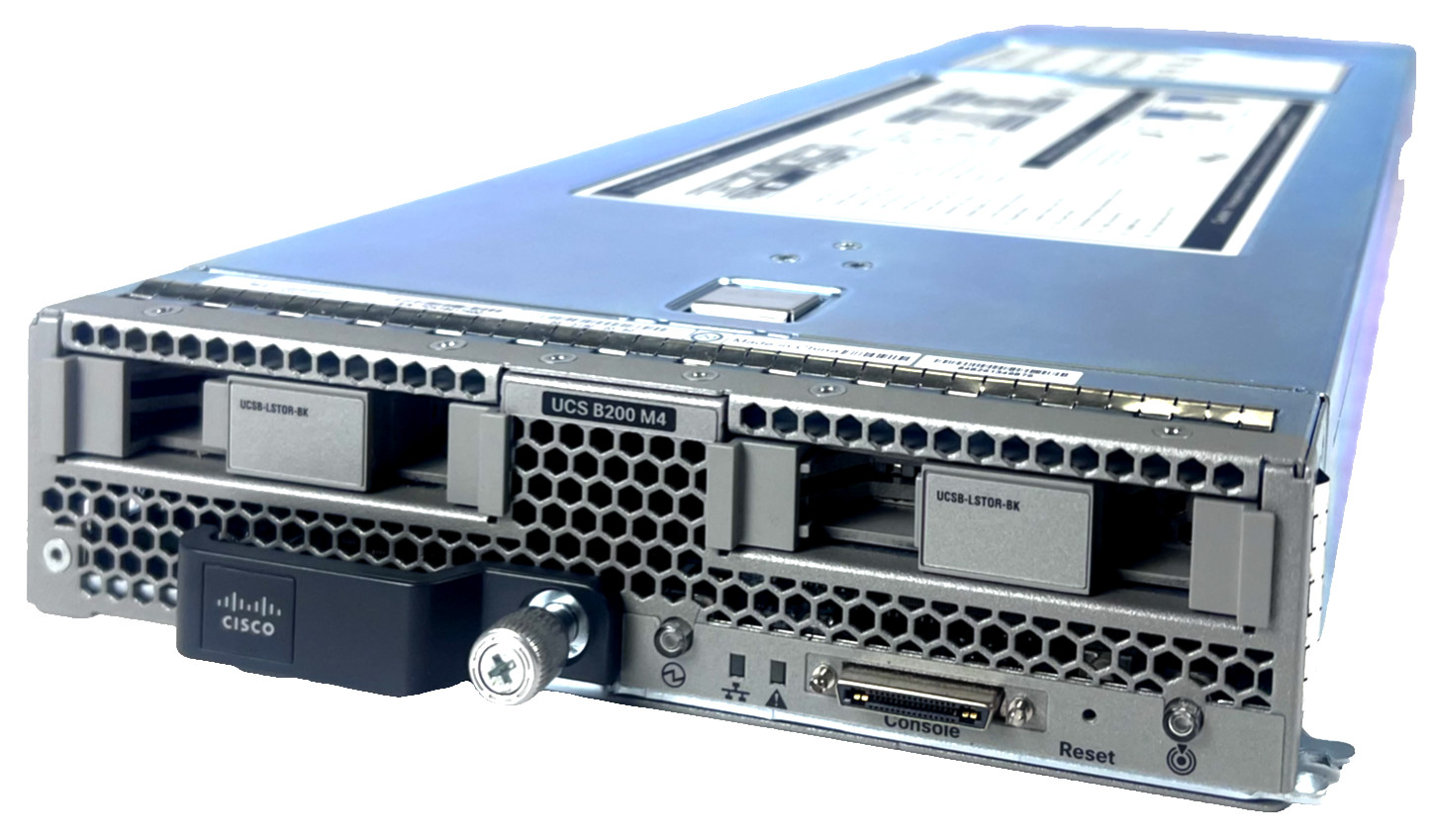 Cisco UCSB-B200-M4 UCS B200 M4 Series Blade Server, Dual E5-2683v3, 0GB, 40G MLO