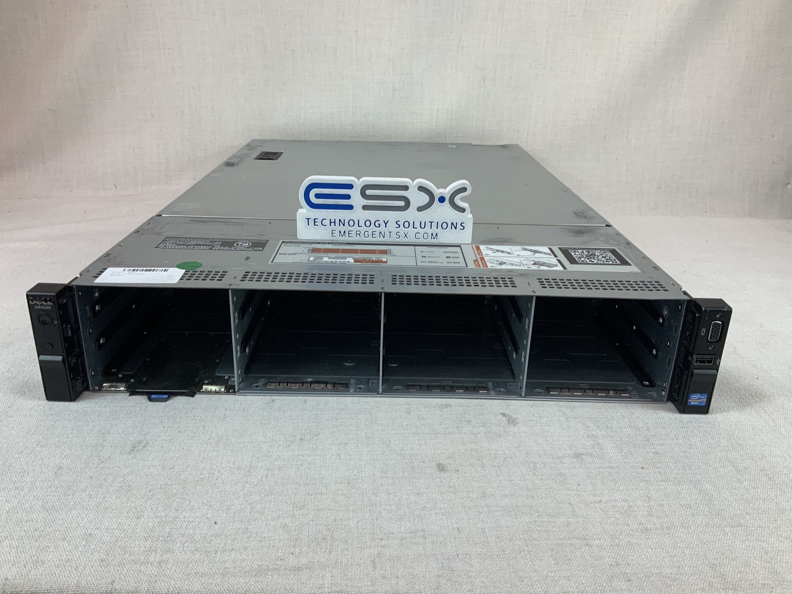 Dell DR4100 12x 3.5″ 2U Backup Appliance – 2x 6C E5-2620 2GHz, 32GB RAM, H710p