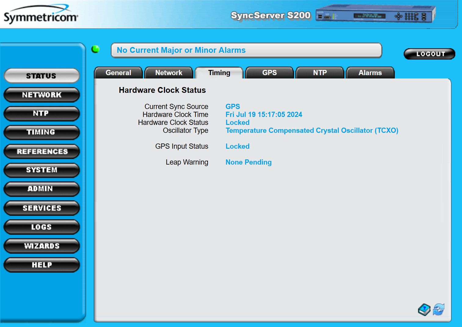 NEW Symmetricom SyncServer S200 OCXO ublox UPGRADED GPS NTP Network Time Server