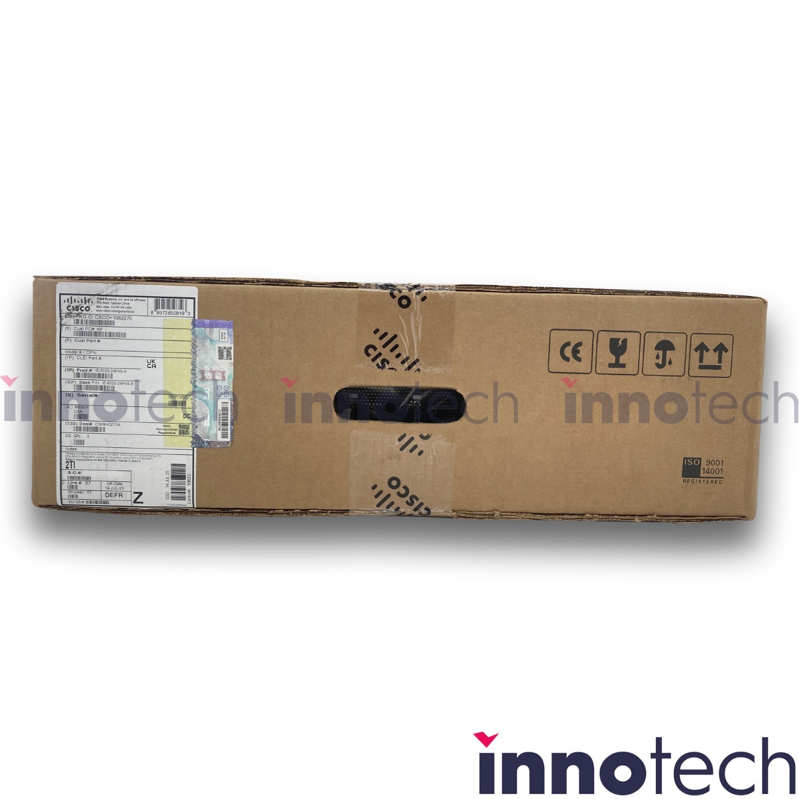 Cisco Catalyst IE-9320-24P4S-A Rugged Ethernet Switch New Sealed