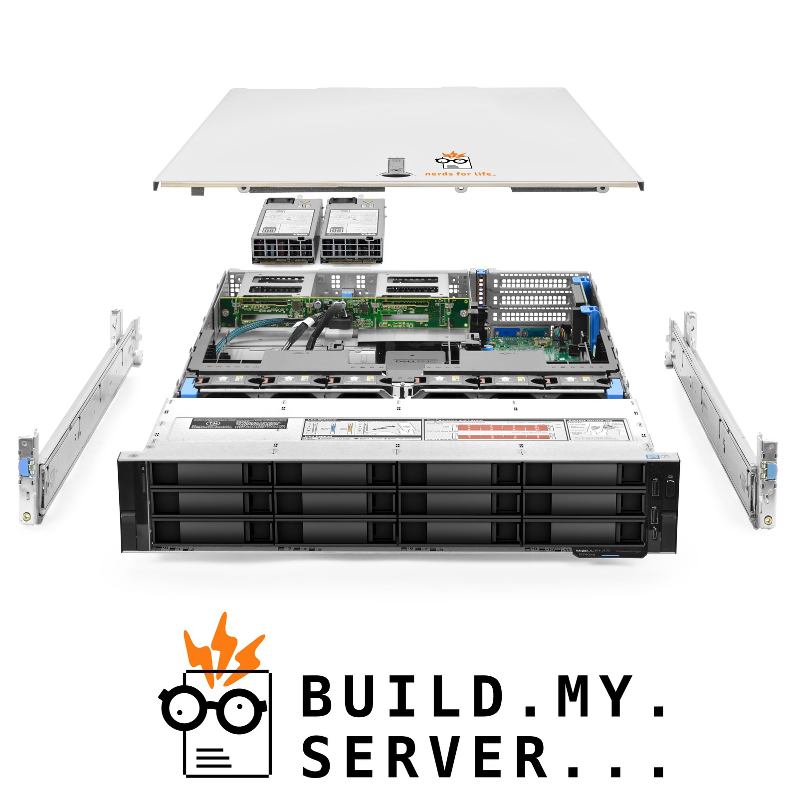 Dell PowerEdge R740xd 12-Bay LFF Server 3.40Ghz 32-Core 384GB RAM Rails Database