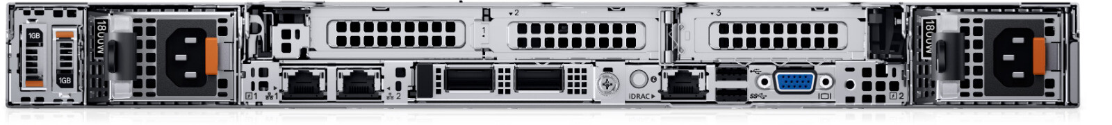 DELL PowerEdge R6625 1U EMC Server H965i 1400W No CPU / Disk / RAM For EPYC 9004