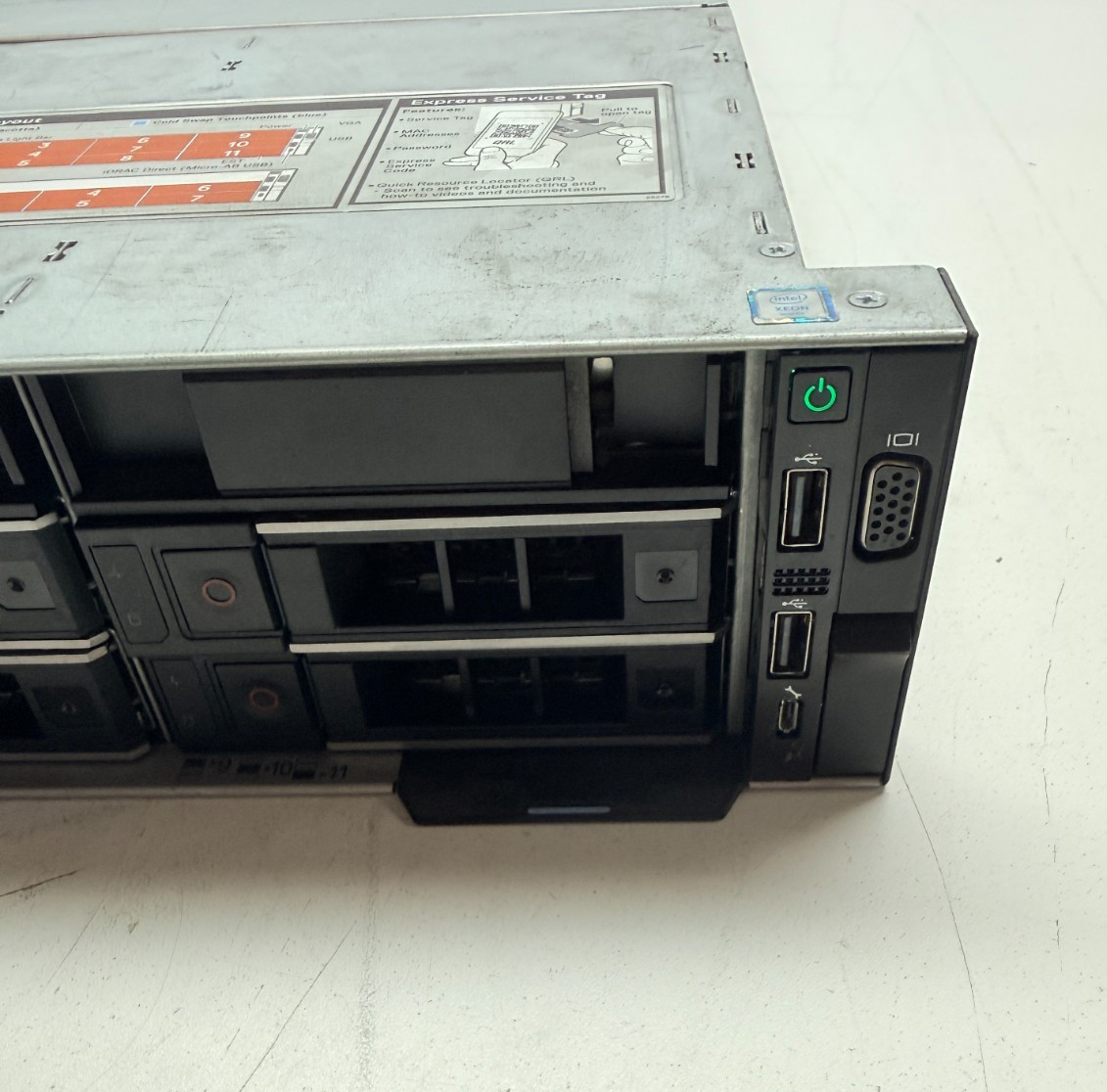Dell Poweredge R540 Xeon Silver No RAM No HDD No OS Includes Power Cable