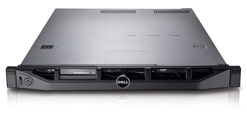DELL POWEREDGE R310 QUAD CORE X3470 2.93GHz 12GB RAM 1TB DRIVE