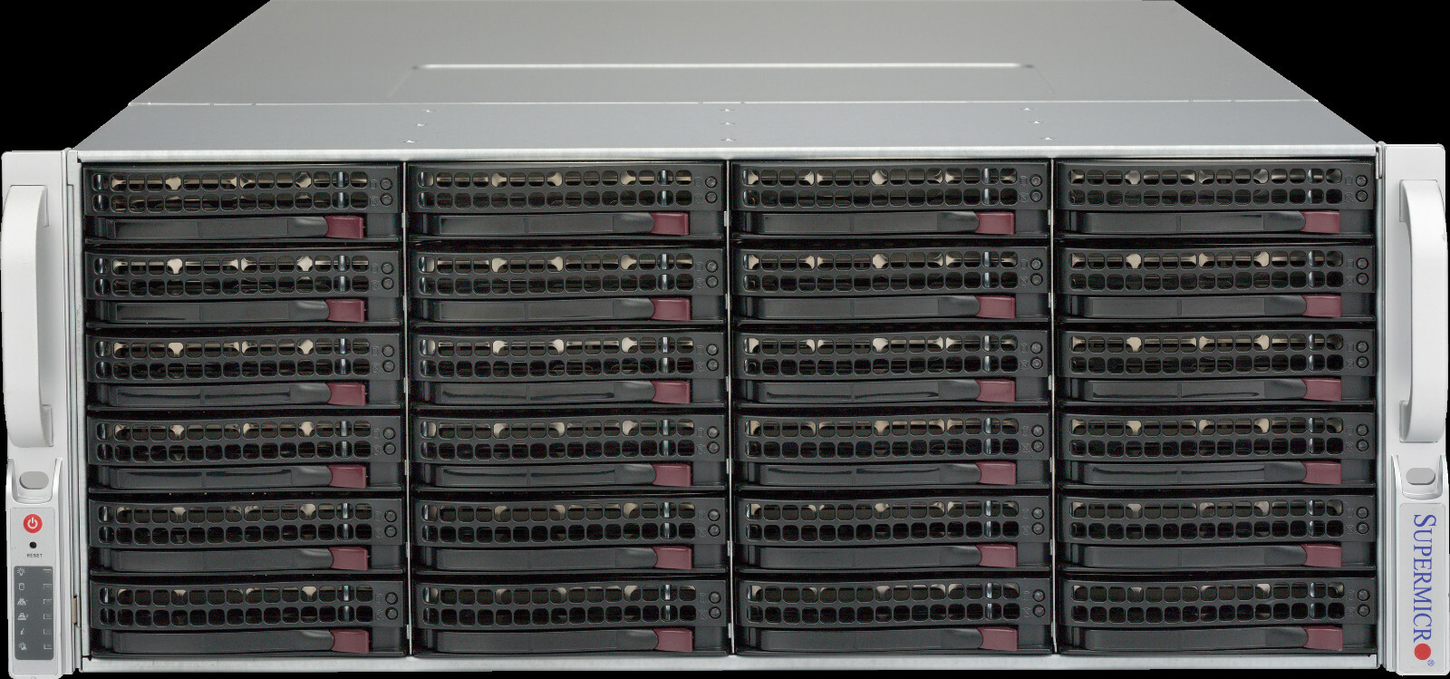 Supermicro 4U 36 Bay SAS3 TRUNAS X10DRH-iT Xeon 28 Core 64GB DDR4 36x Tray 2PS A