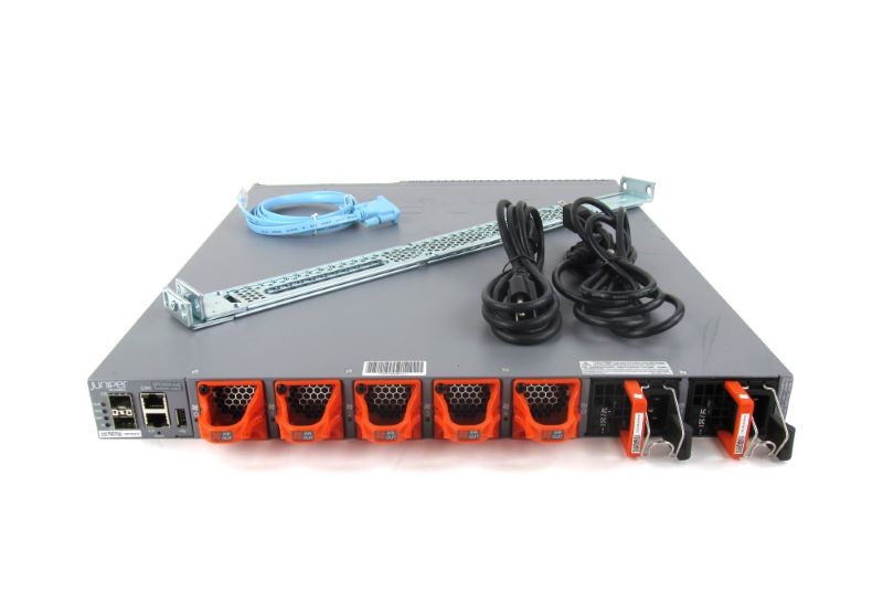 Juniper QFX5100-24Q-3AFO 24 QSFP+ 40GbE Ports Dual PS 2 x Exp Slots 2
