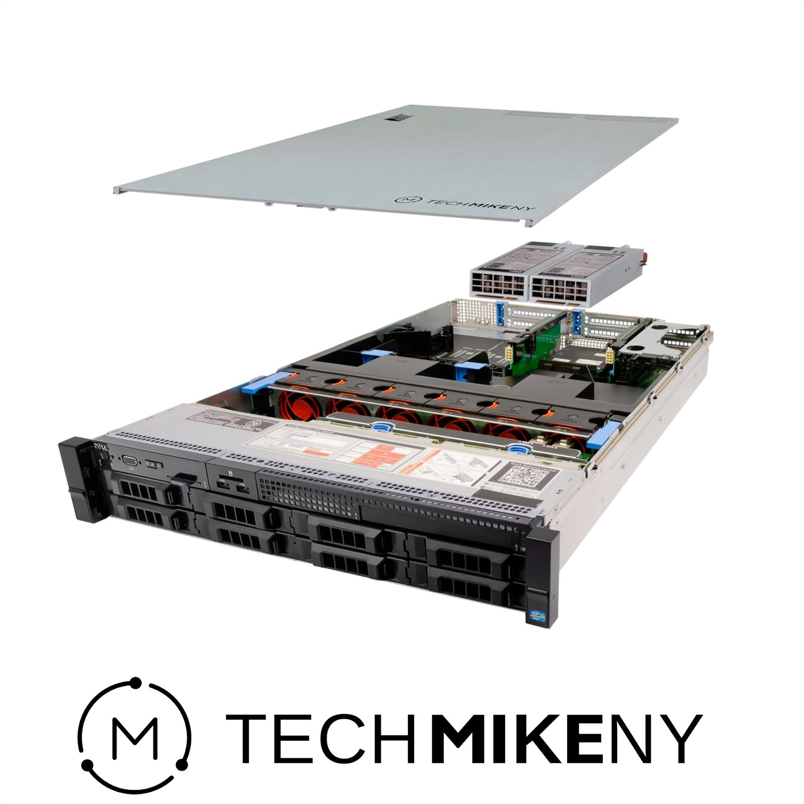 Dell PowerEdge R730 Server 8-Bay LFF 3.10Ghz 20-Core 128GB RAM + 8x Caddies File