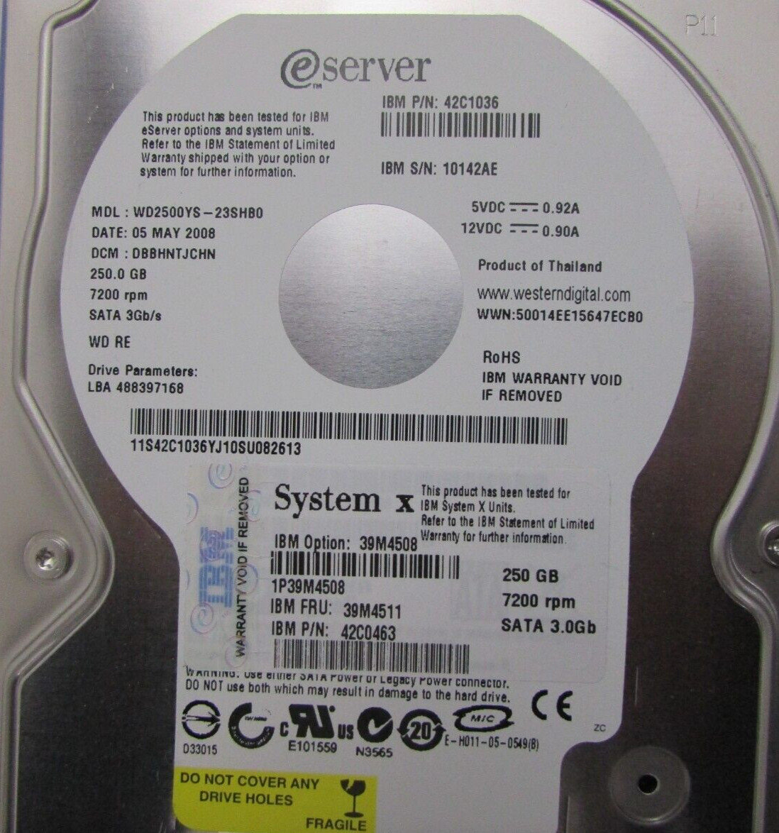 IBM Power 710 8231-E1D 3.0GHz 64GB 6x HHD + 7042-CR4 HMC 1GB 250GB Servers