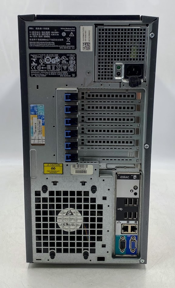 Dell PowerEdge T320 Tower Server- No HDD, 16GB DDR3 RAM, E5-2407v2 CPU, No OS