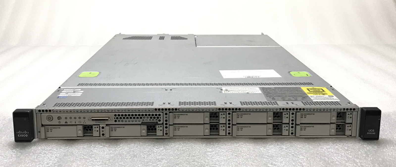 Cisco UCSC-C220-M3S Server 1U 2x Intel Xeon E5-2643 3.3GHz 64GB RAM No HDDs