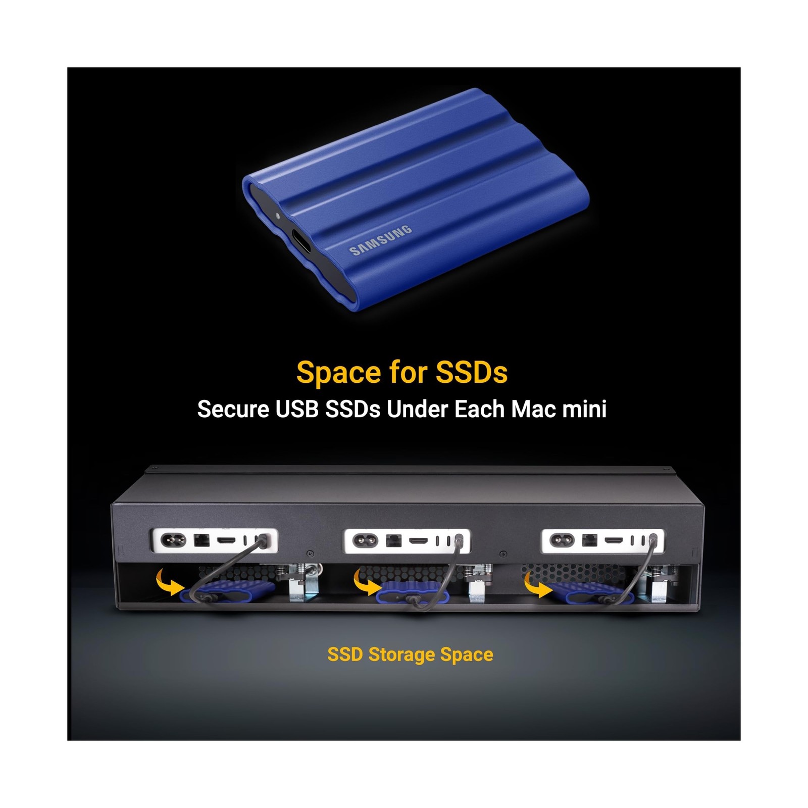 Sonnet RackMac mini (2024+) – 2U Rackmount Enclosure for 1, 2, or 3 Mac mi