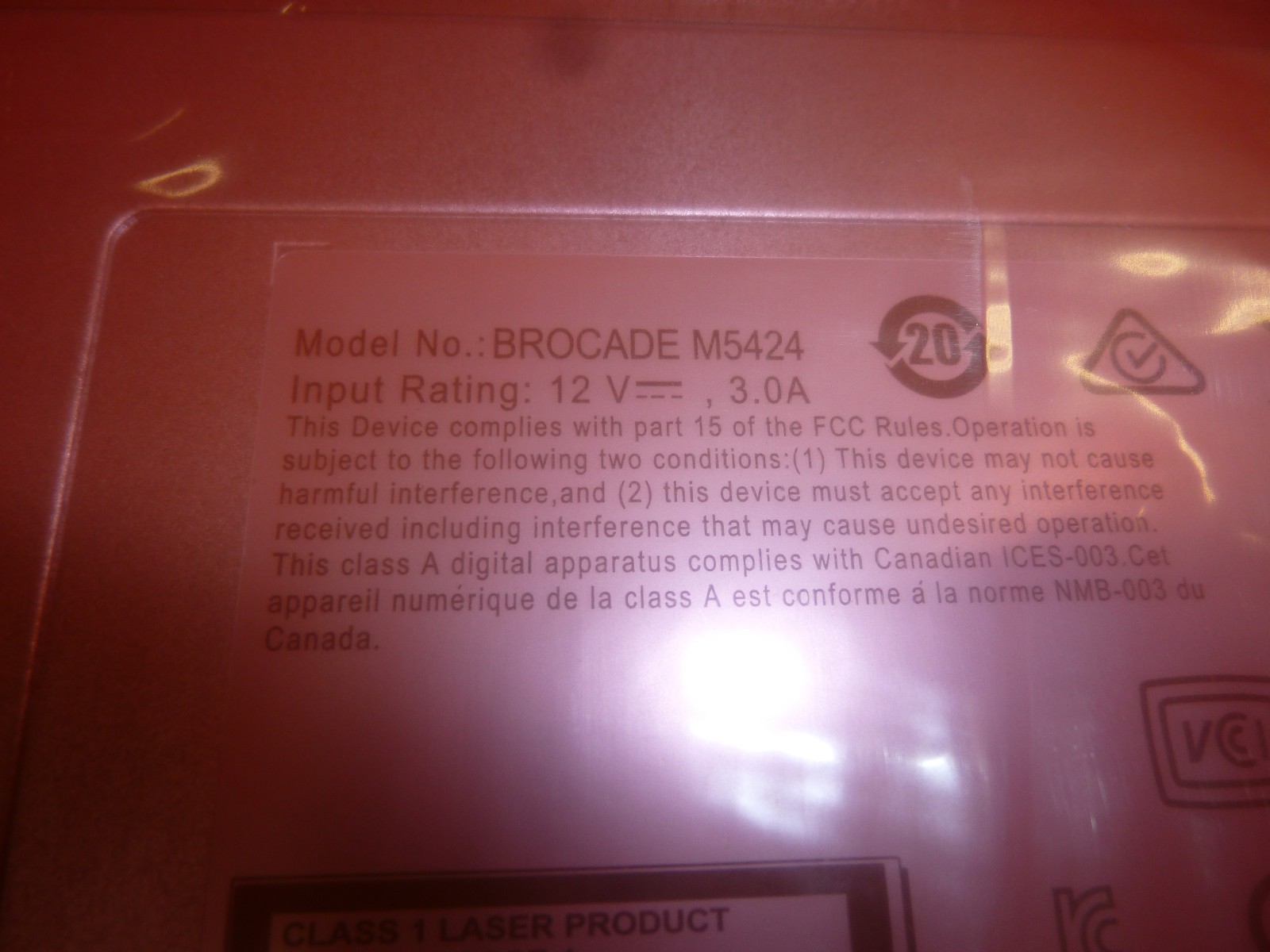 NEW Brocade M5424 8Gb/s 24-Port Fibre Channel Switch Blade Server Dell H597T