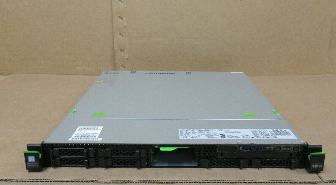 Fujitsu Primergy RX1330 M2 Xeon QuadCore E3-1270V5 3.60GHz 64GB DDR4 4Bay Server