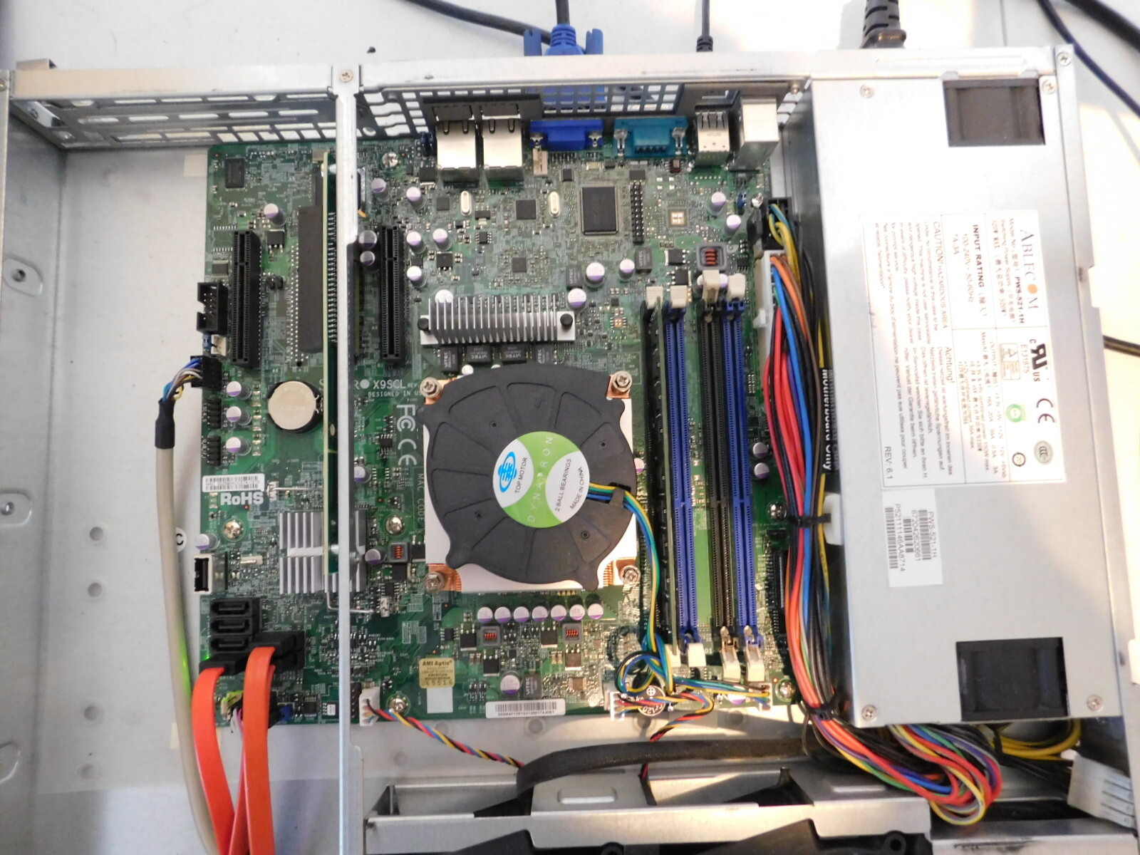 Supermicro CSE-811 X9SCL Server Xeon E31220 3.1GHz 4-Cores 4GB – No HD