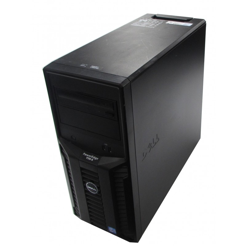 DELL POWEREDGE T110 II SERVER XEON QC E31220 3.1GHz 4GB RAM 1TB HDD DVD