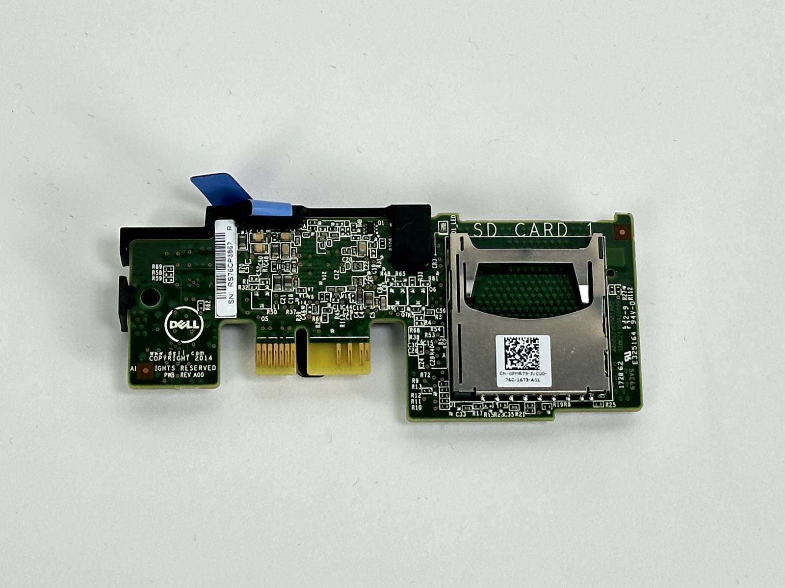 Dell PMR79 Dual SD Flash Card Reader Module SD Card 8GB vFlash iDRAC