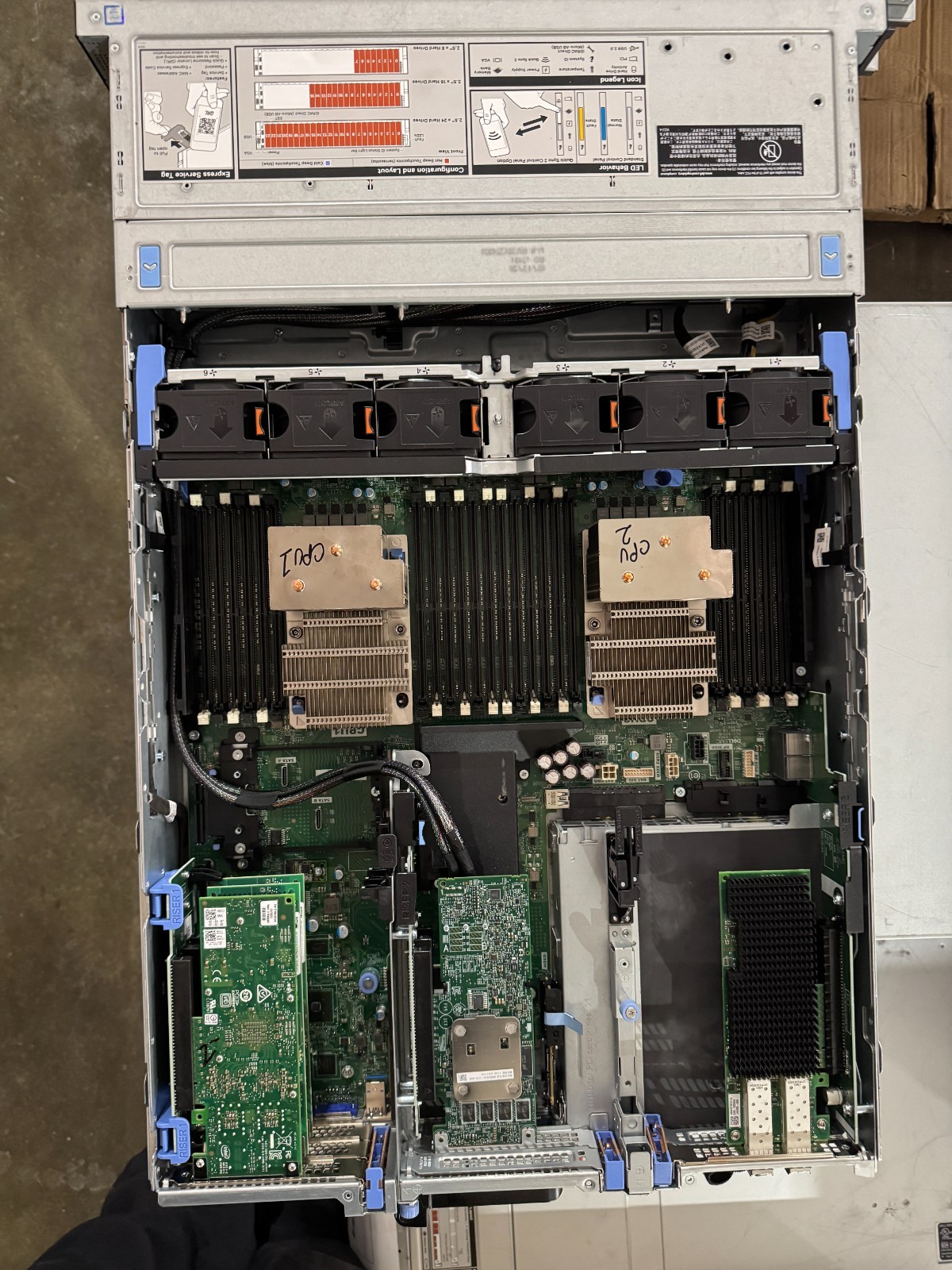 Dell R740 Server 8 Bay H740p UXP CTO 2x Xeon Gold 6258 128GB RAM 1x 240GB SSD