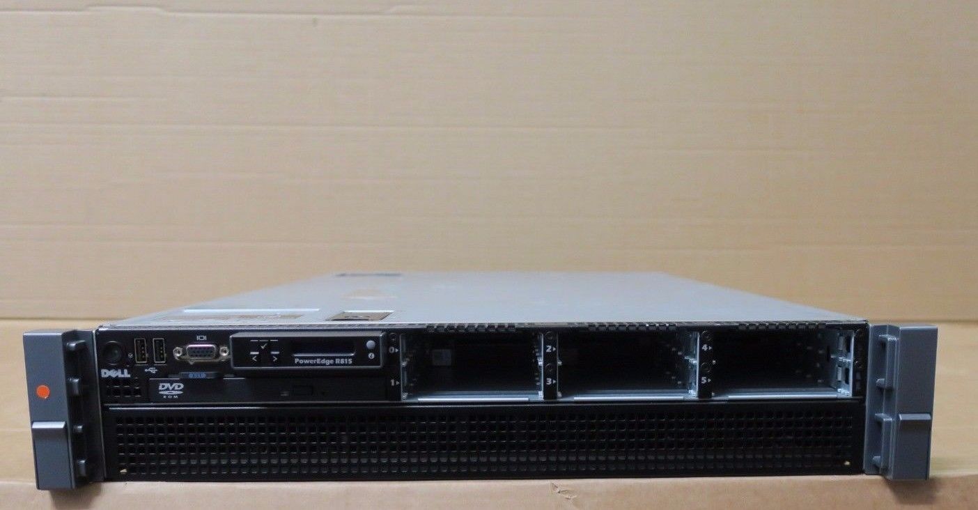 Dell PowerEdge R815 – 4 x AMD 6174 12 Core 2.20GHz 256GB RAM 2U Server 48 CORES