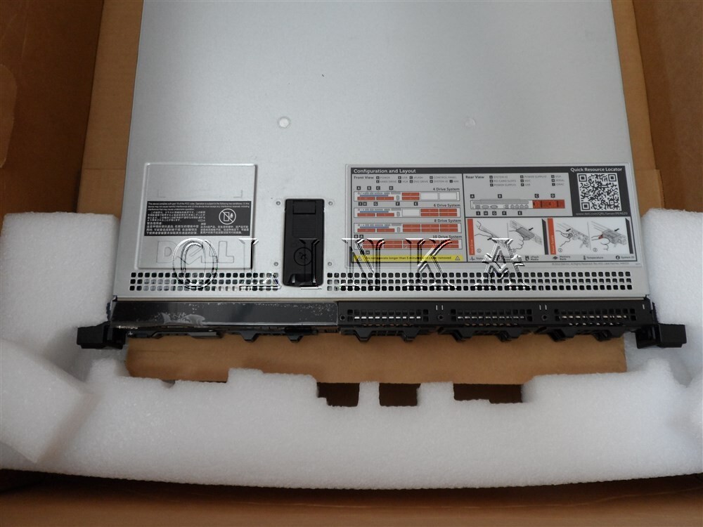 DELL POWEREDGE R320 8 BAY SFF SERVER EMPTY METAL BAREBONES CHASSIS KYTFY