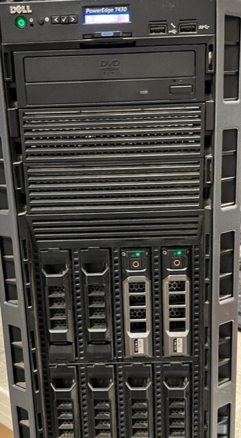 Dell PowerEdge T430 Intel Xeon E5-2623 V3 3.0GHz 64GB DDR4 ECC RAM 2x1TB SATA