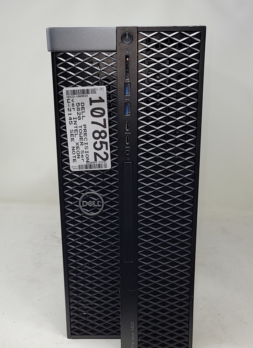 DELL PRECISION 5820 TOWER Server INTEL XEON W-2145 SEE NOTES