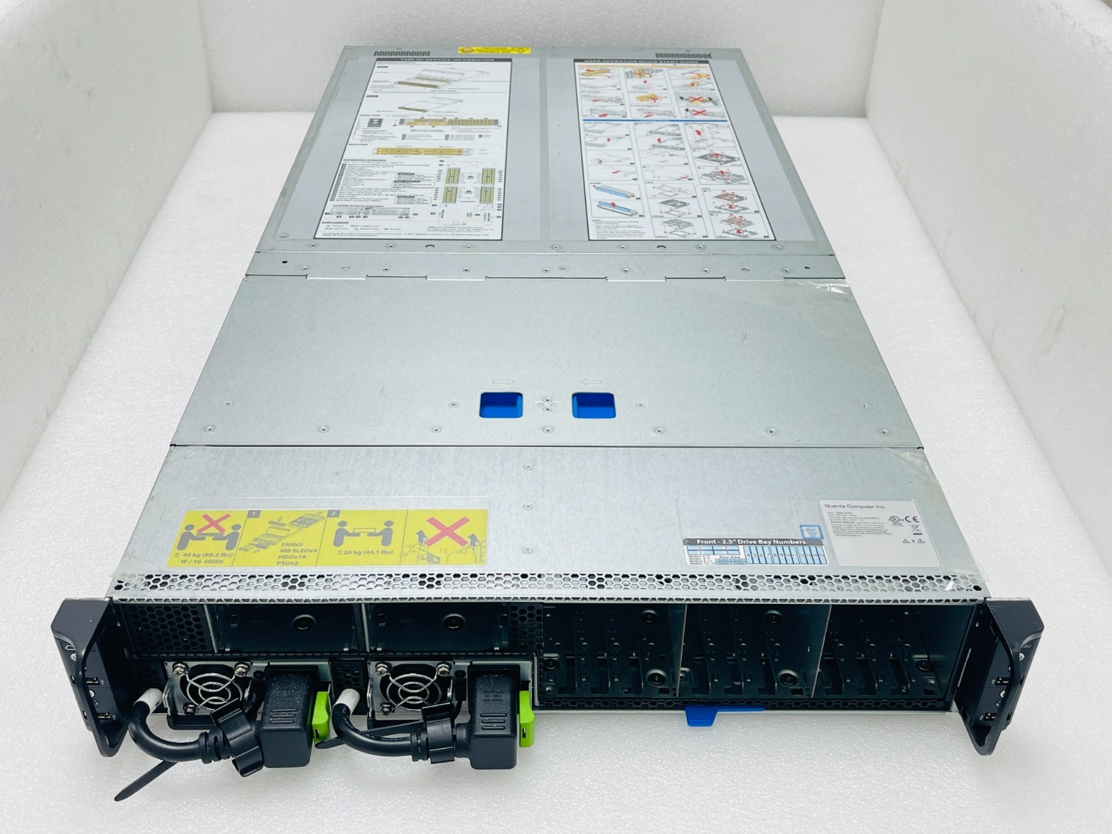 USED – QCT QuantaPlex T42D-2U (No Nodes) Dense Memory Multi-node Compute Server