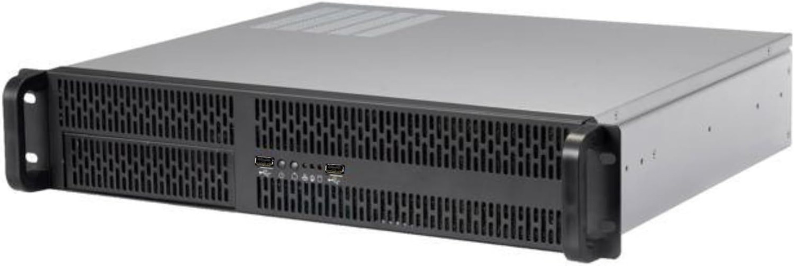 2U Server Chassis, Server Case; 4X 3.5/2.5″ HDD Bays, 1X 5.25 Device, Support Mi