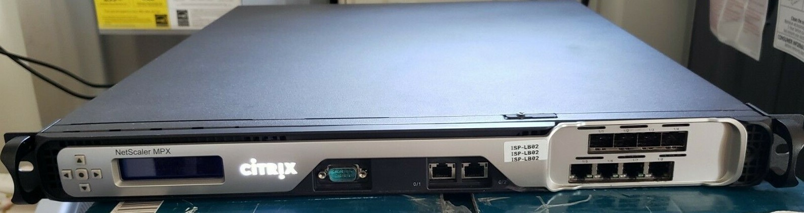 Citrix NetScaler MPX-7500 8-Port Load Balancer Device NO HDD or Compact Flash