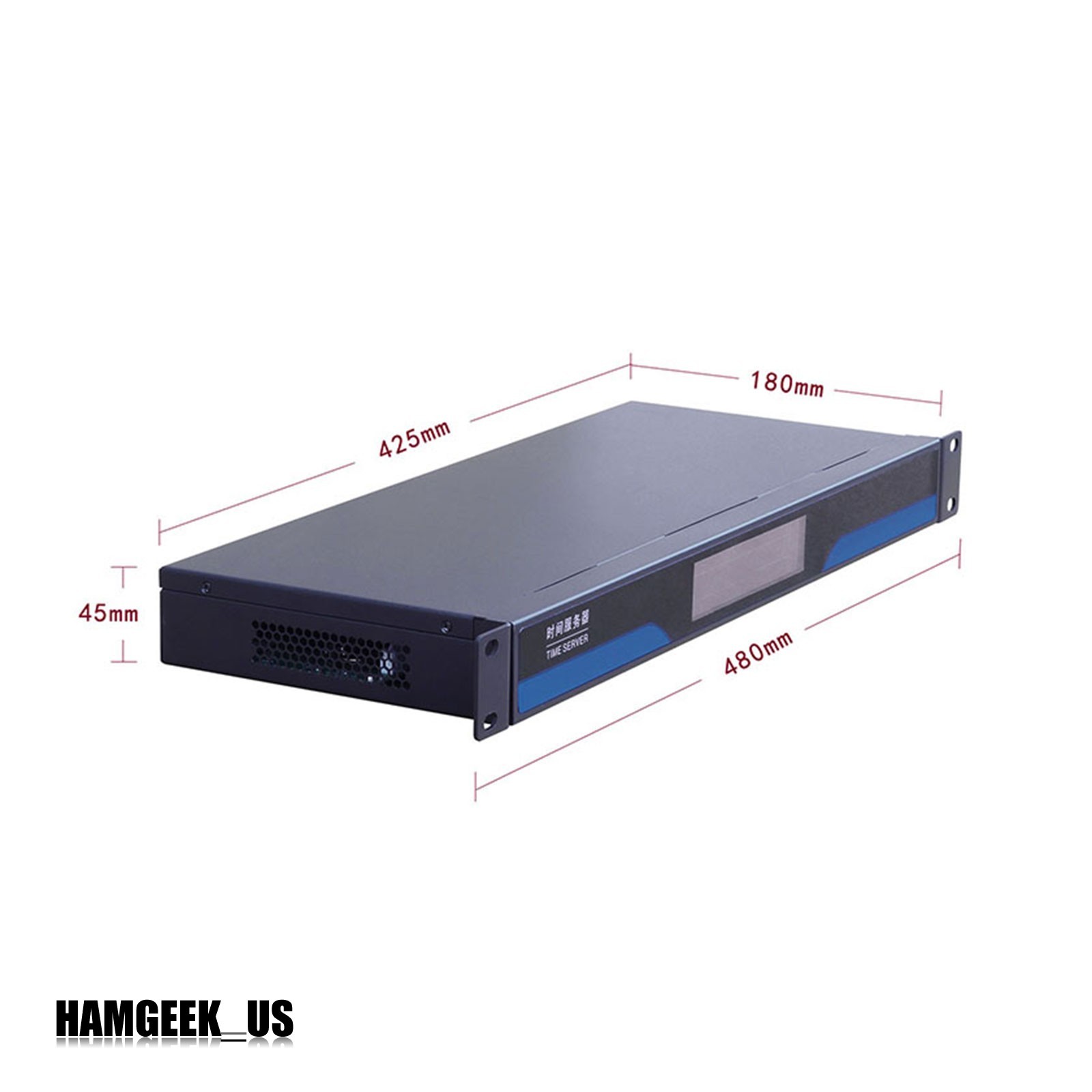 Network Time Server for Beidou GPS PTP Clock Server IEEE1588 30m Antenna+6 Port