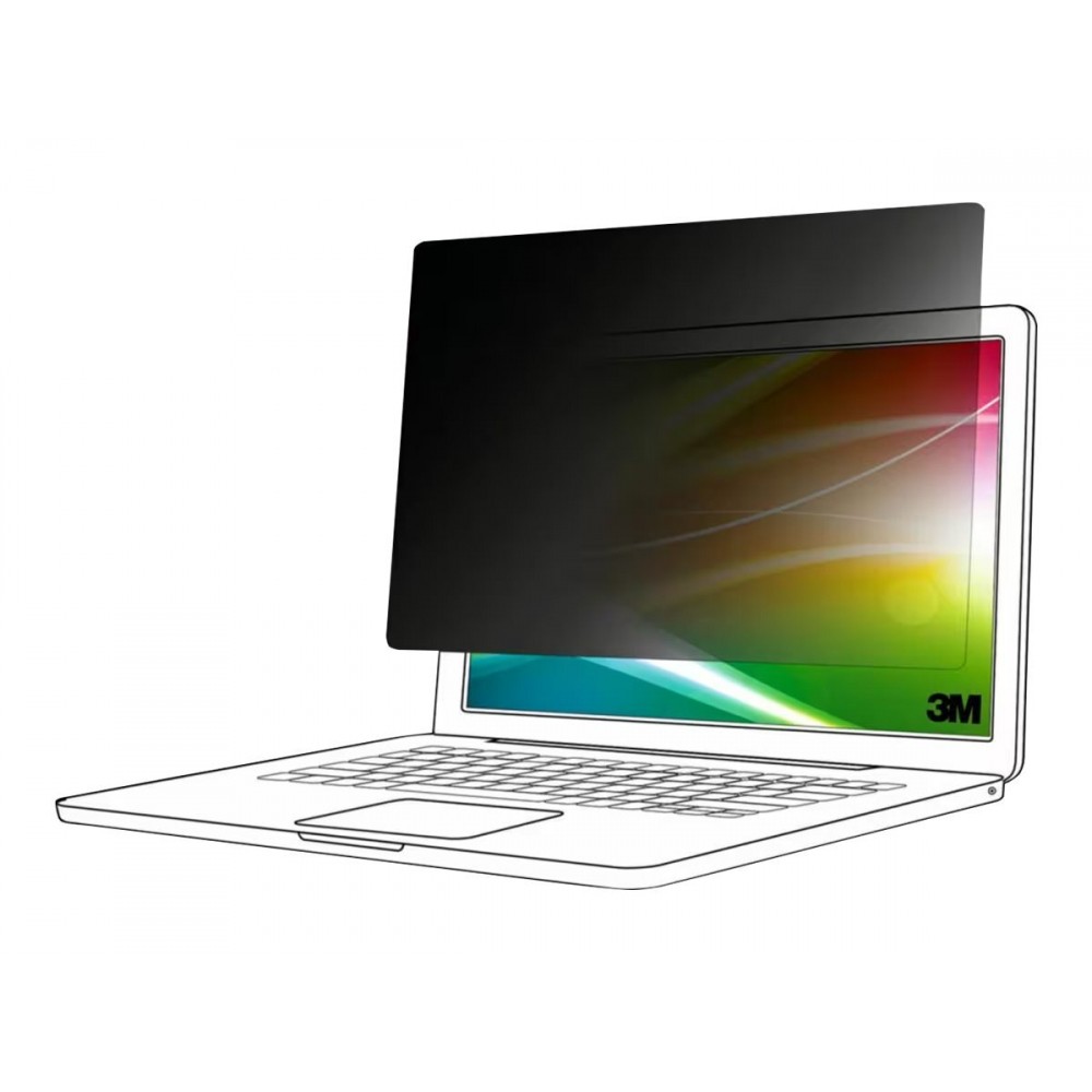 3M BP125W9B BRIGHT SCREEN PRIVACY FILTER FOR 12.5IN LAPTOP 16:9 RATIO
