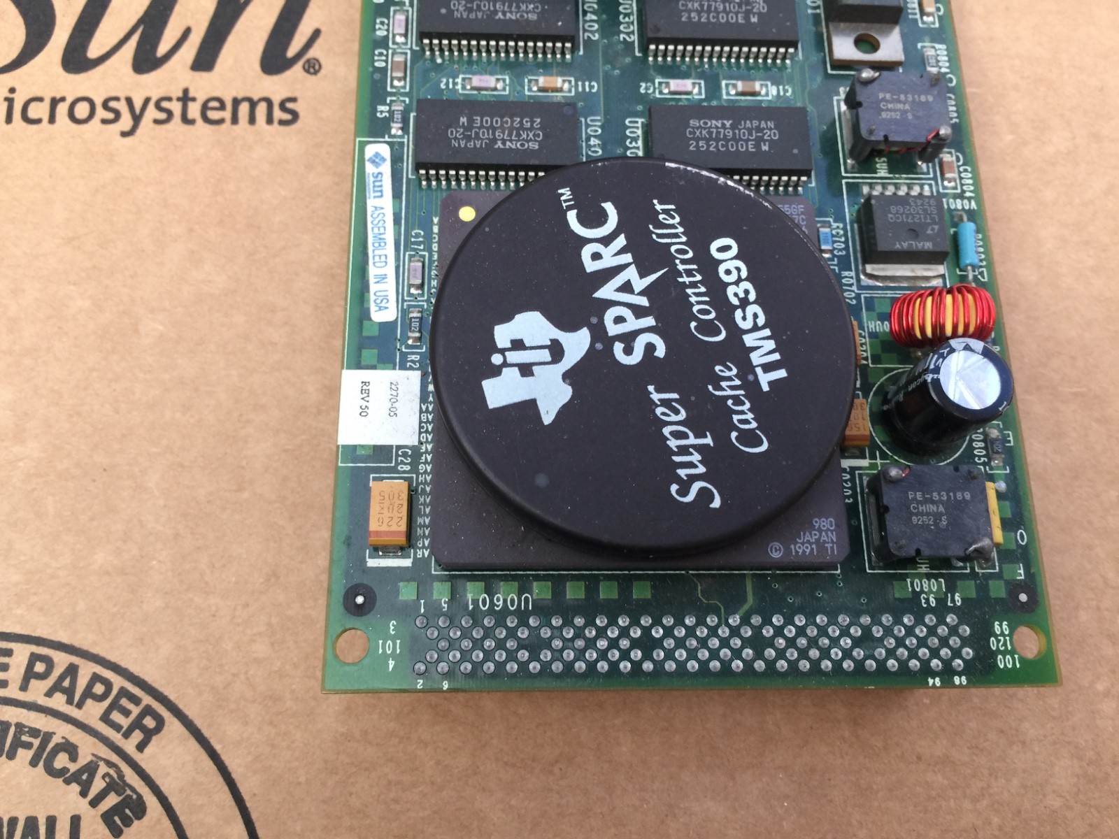 SUN X1161A , SUN SM41 40Mhz CPU-Module,1MB cache , Test-PASS, W:30d