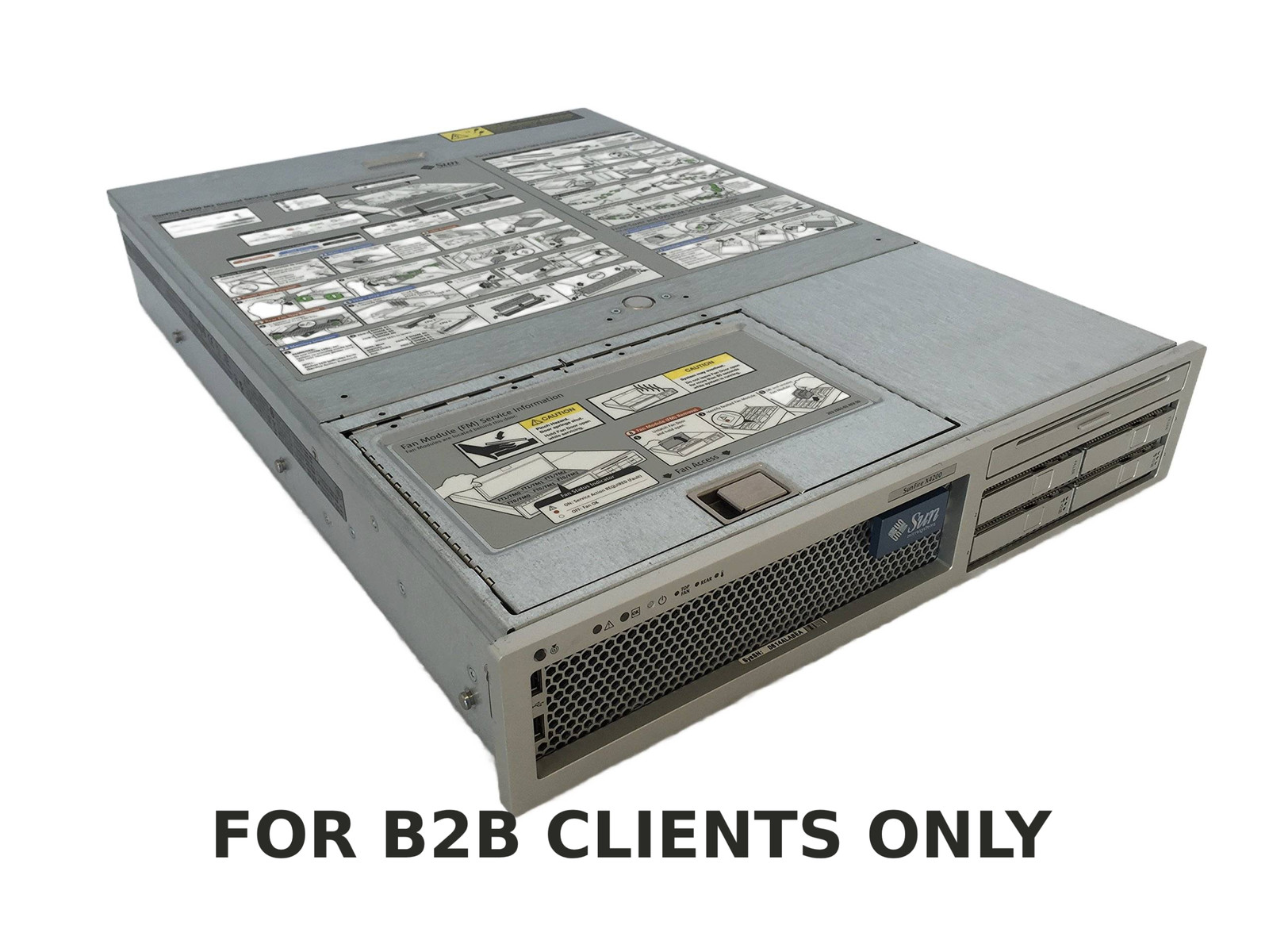 X4200M2 Server SUN 2.8 ghz 4GB RAM DVD 2xPSU