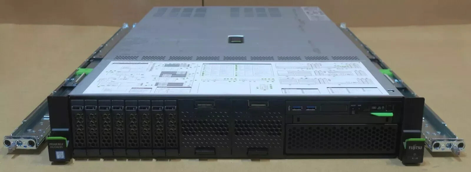 Fujitsu Primergy RX2540 M5 Configure-to-Order CTO Dual CPU 24-DIMM 8-Bay Server