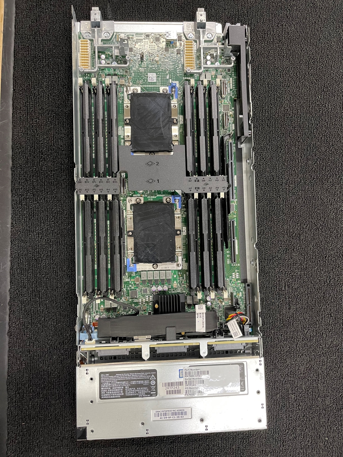 Dell PowerEdge MX740C Blade Server CTO Chassis (MX740C-CTO)