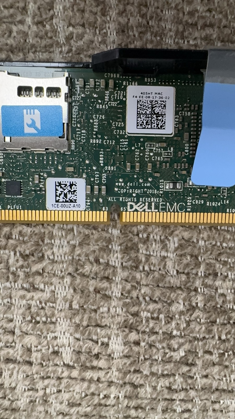 Dell PowerEdge MX740C Blade Server Motherboard 6X 2.5″ No CPU/ RAM/ HDD