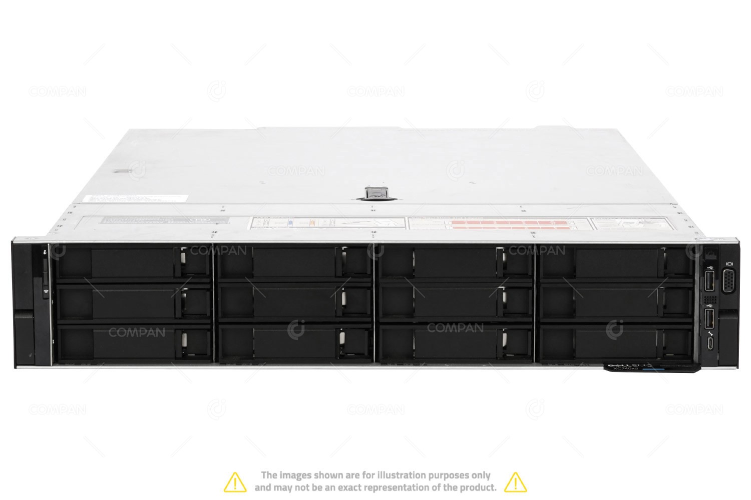 Dell PowerEdge XC740XD 12LFF 2x Xeon Bronze 3204 64GB RAM Rails