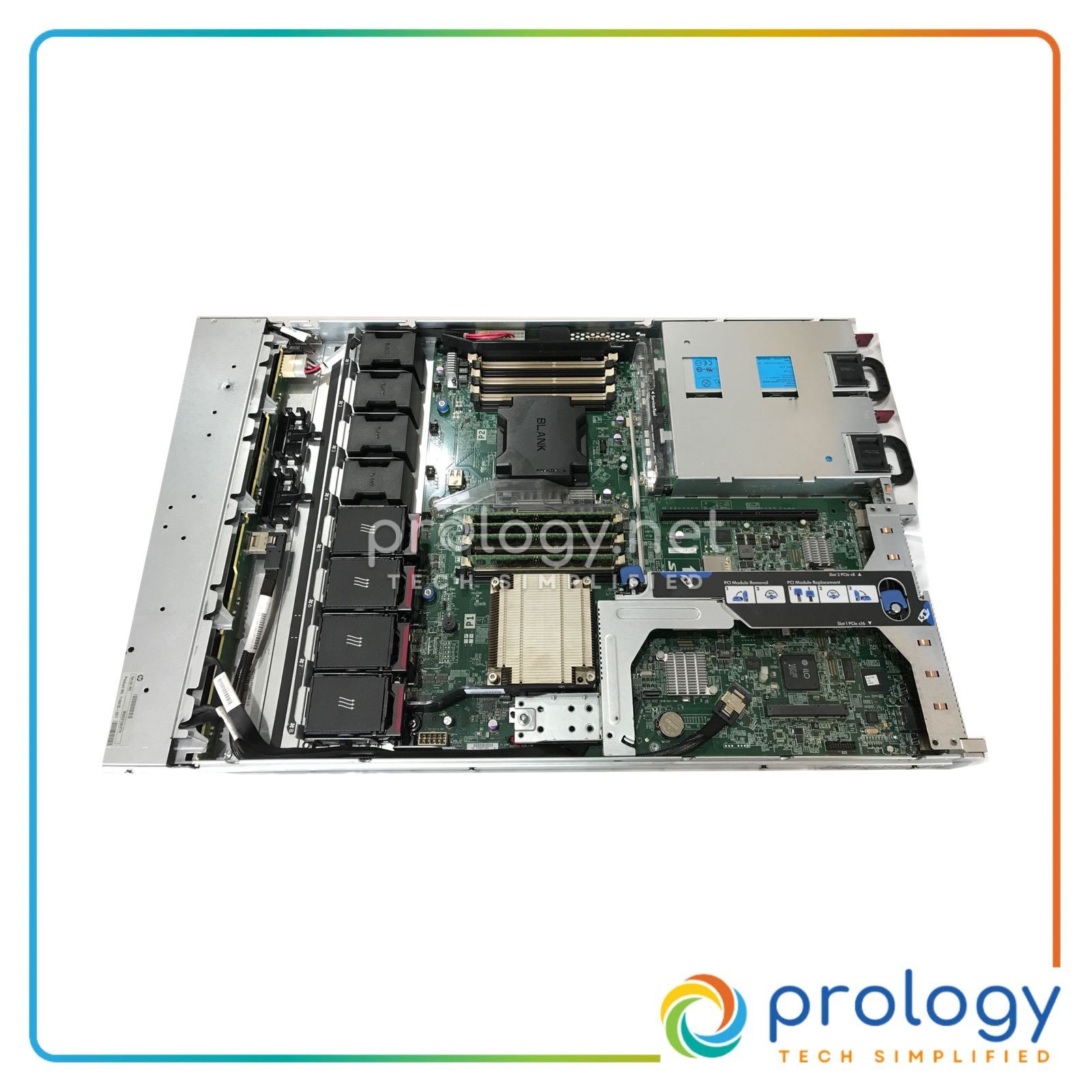 HP ProLiant DL360E Gen8 Server w 1xE5-2403 @1.8GHz 16GB 2x500GB 3.5″ SATA 2xPSU