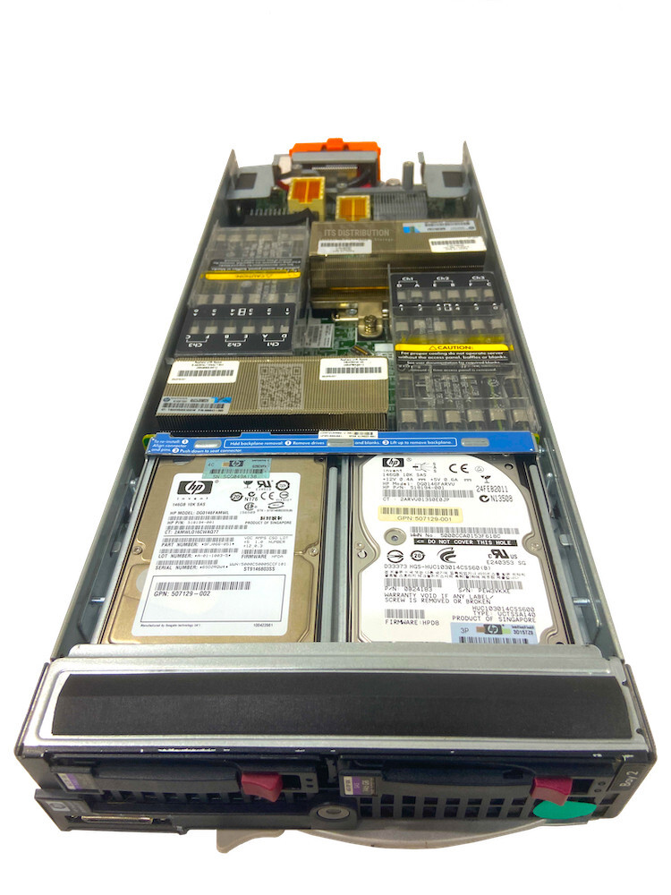 603718-B21 I HP ProLiant BL460c G7 64-bit X5660 292 GB 48 GB Blade Server LOADED