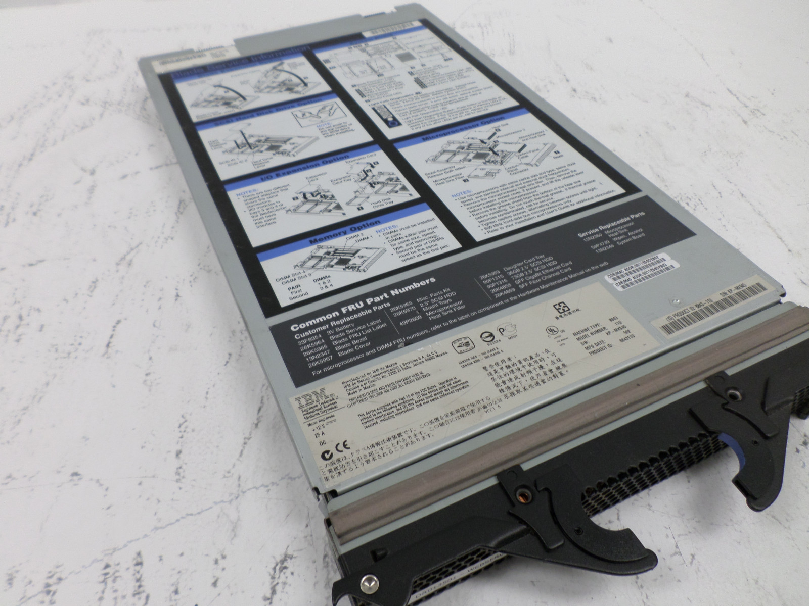 IBM 8843-11U BladeCenter HS20 Xeon 3.0GHz 1GB DDR2 Server 26K5967 25K9469