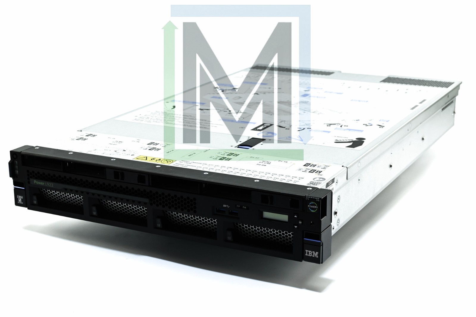 9008-22L IBM POWER9 LINUX SYSTEM S922 DUAL 10-CORE P9 CPU – NO HDD/RAM