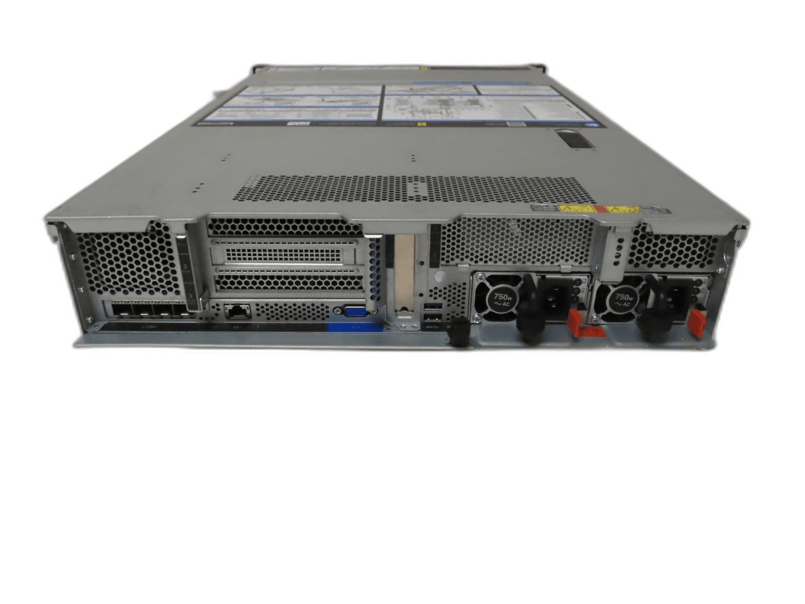 Lenovo SR650 2U Server 12LFF 2x Gold 6132 2.6Ghz 64gb 128gb SSD 2x 750w